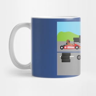 Go-Kart Racing Kart Race Kartor Mug